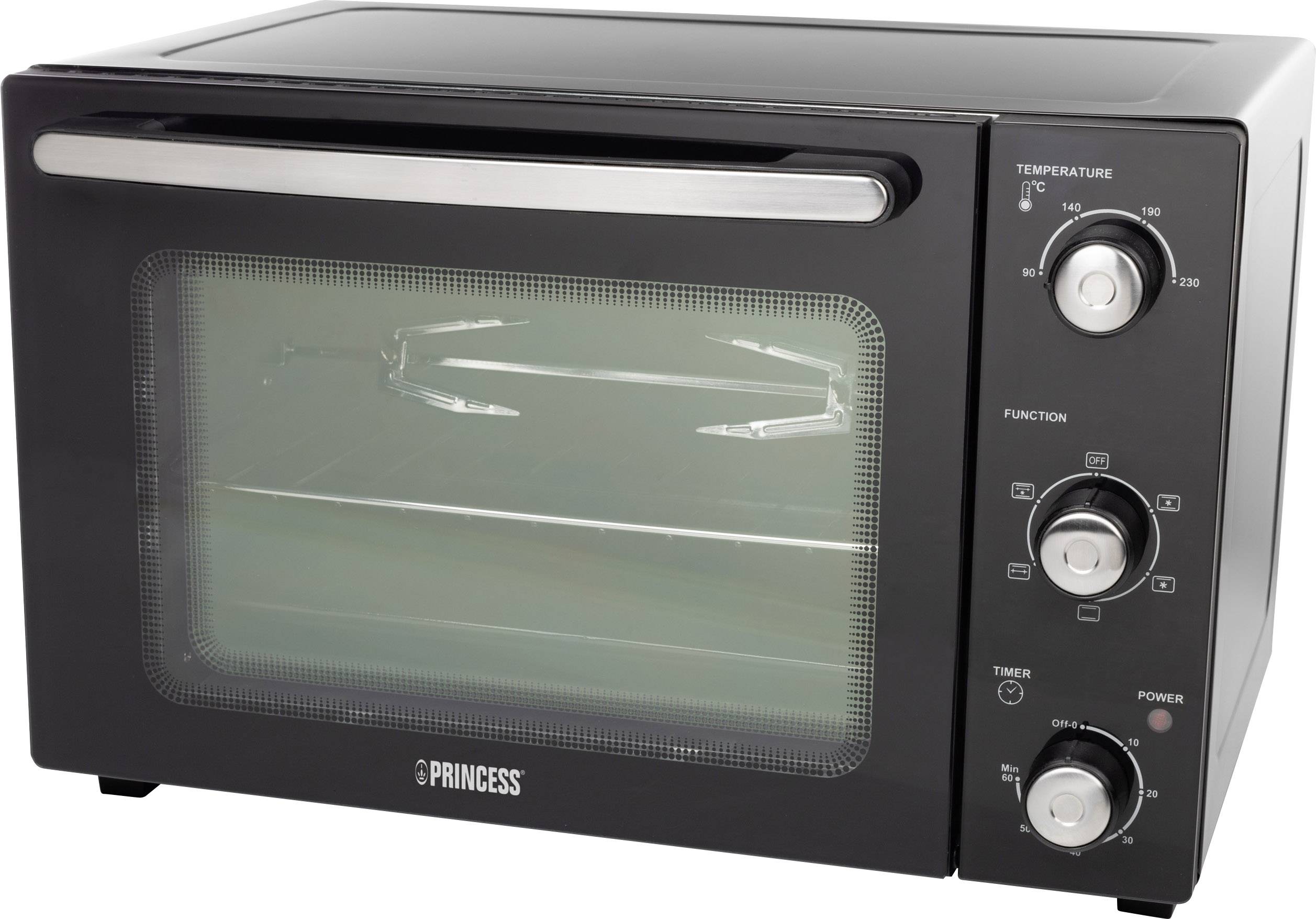 Vervormen Vakman Aarde Princess 01.112751.01.001 Mini oven with manual temperature settings, Timer  fuction, with convection, corded 32 l | Conrad.com