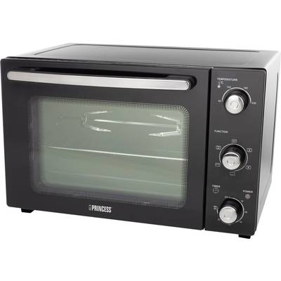 Image of Princess 01.112751.01.001 Mini oven with manual temperature settings, Timer fuction, with convection, corded 32 l