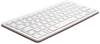 Raspberry Pi® RPI-KEYB (DE)-RED/WHITE USB Keyboard German, QWERTZ White, Red USB hub