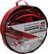 Round, red jump lead set for diesel and petrol engines, suitable for cars and lorries. Length: 600 cm, capacity: 1200 A.