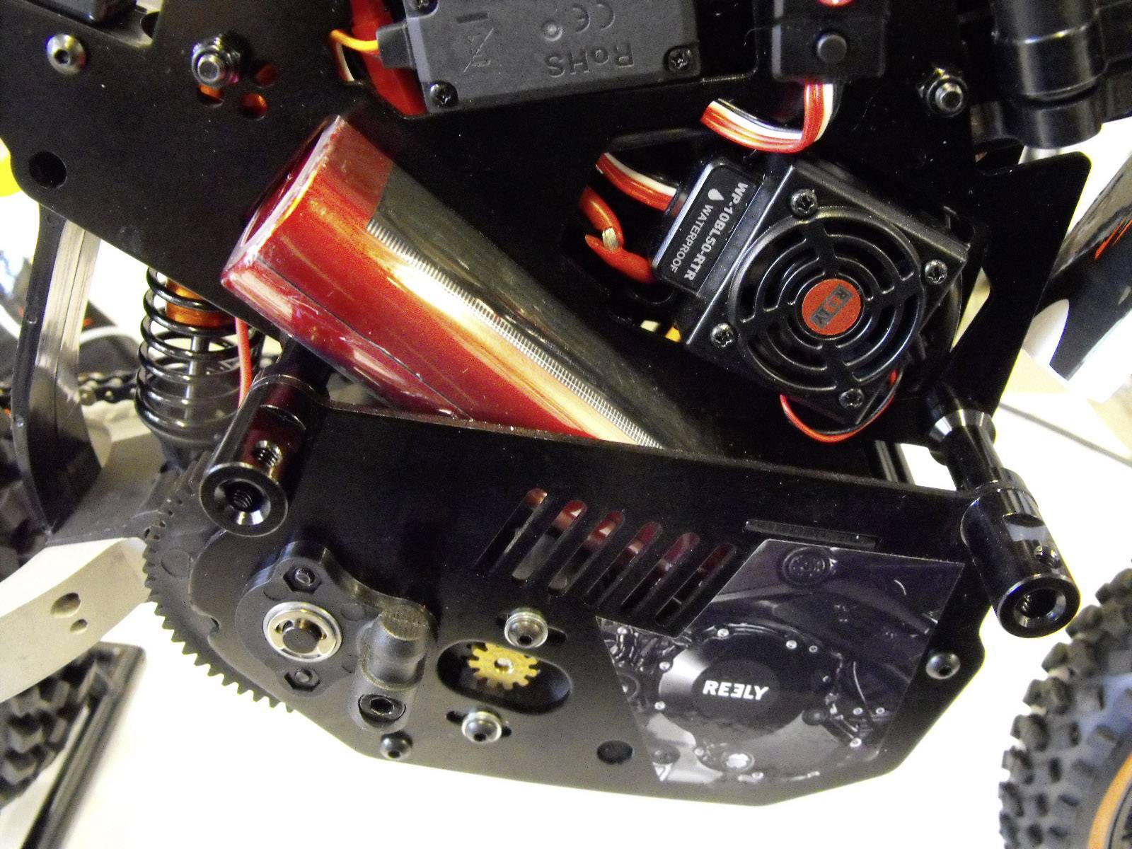 Reely Dirtbike Brushless 1:4 Motomodello Elettrica RtR 2,4 GHz RE-6310950 