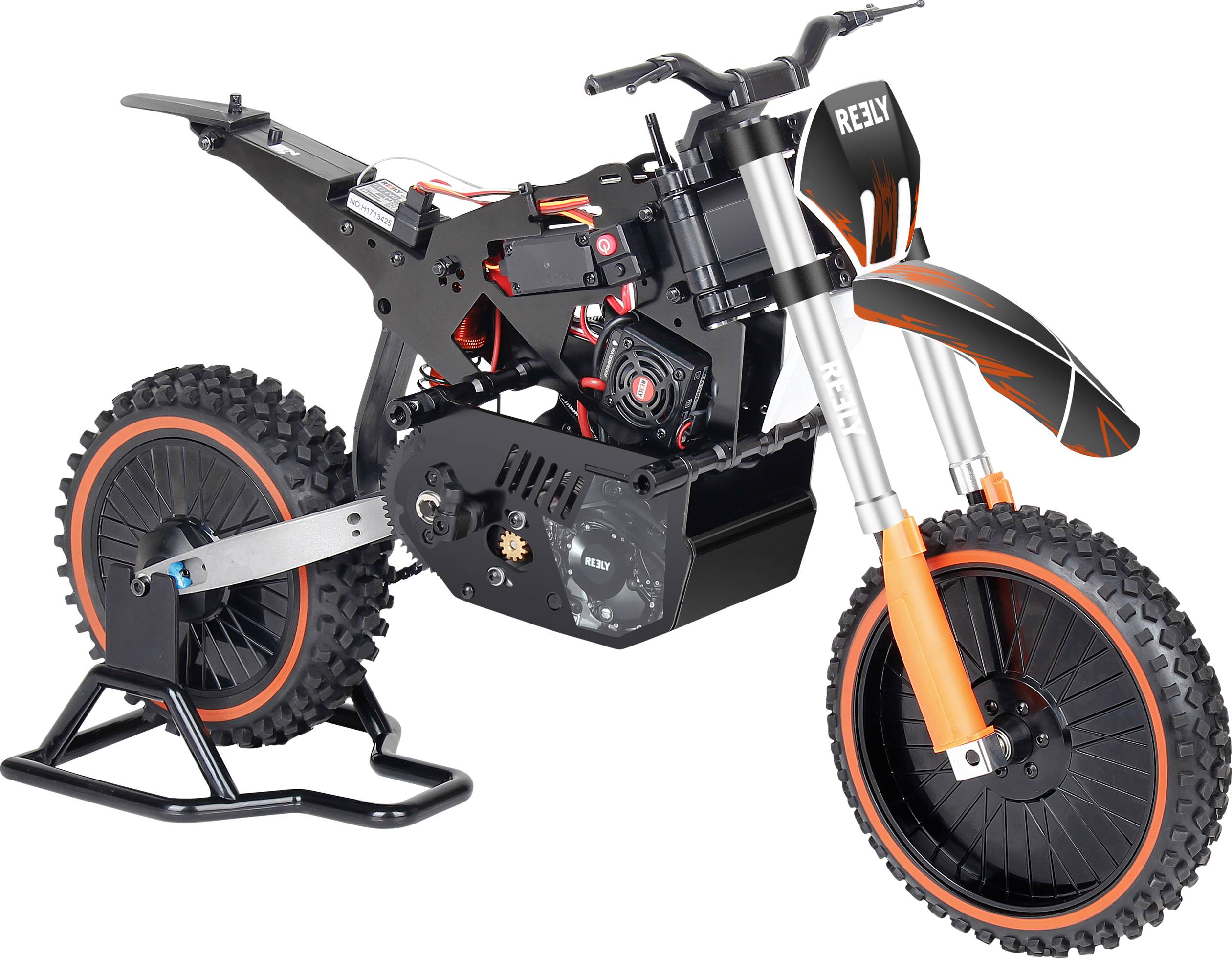 Reely dirtbike brushless 1:4 moto modello elettrica rtr 2,4 ghz