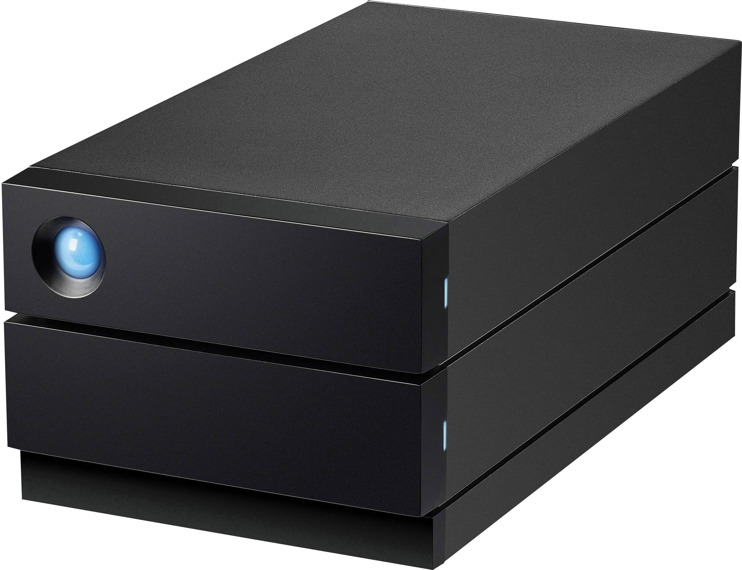 LaCie 2big Raid 16 TB 3.5 external hard drive USB-C™ Black STHJ16000800