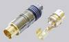 BKL Electronic 0212017 Mini DIN connector Plug, straight Number of pins: 4 Chrome 1 pc(s)