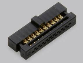 BKL Electronic 10120993 Pin connector + strain relief Contact spacing: 2.54 mm Total number of pins: 32 No. of rows: 2 1