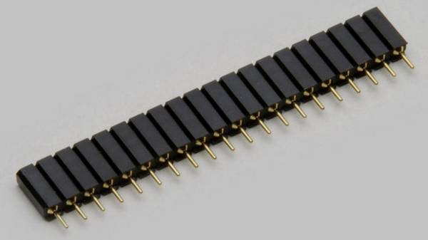 TRU COMPONENTS SIL socket (precision) No. of rows: 1 Pins per row: 3 TC-2506451 1 pc(s)