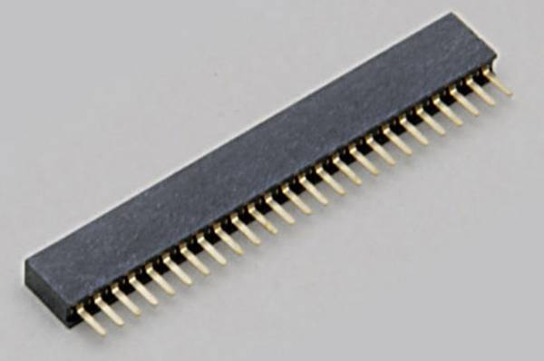 BKL Electronic SIL socket  (standard) No. of rows: 1 Pins per row: 5 10120643 1 pc(s)