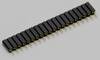 TRU COMPONENTS SIL socket (precision) No. of rows: 1 Pins per row: 16 TC-2506458 1 pc(s)