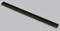 Long, black pin header connector with multiple pins in a straight row. Used in electronic circuits.