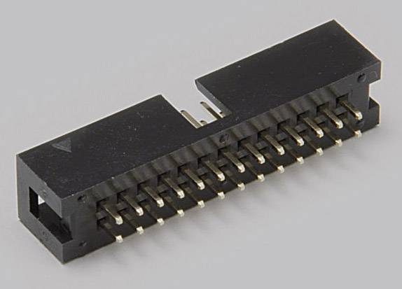 BKL Electronic 10120995 Pin connector Contact spacing: 2.54 mm Total number of pins: 12 No. of rows: 2 1 pc(s)-0