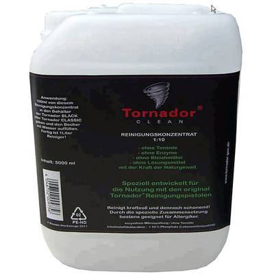 A 5-litre container of cleaning concentrate 'Tornador Clean', mixed 1:10. Specifically designed for Tornador cleaning guns.