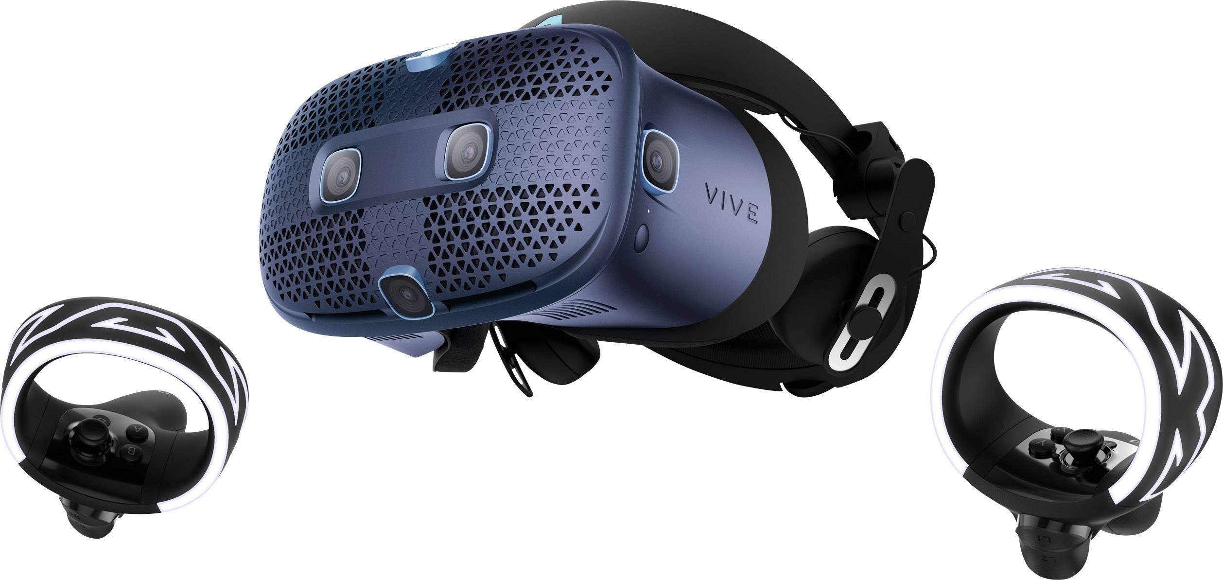 HTC Vive COSMOS Blue VR glasses Incl. motion sensors, Incl. controller, Incl. built-in audio