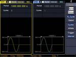 FG-32502T 250 MHz Two-channel Touchscreen Arbitrary Waveform Generator