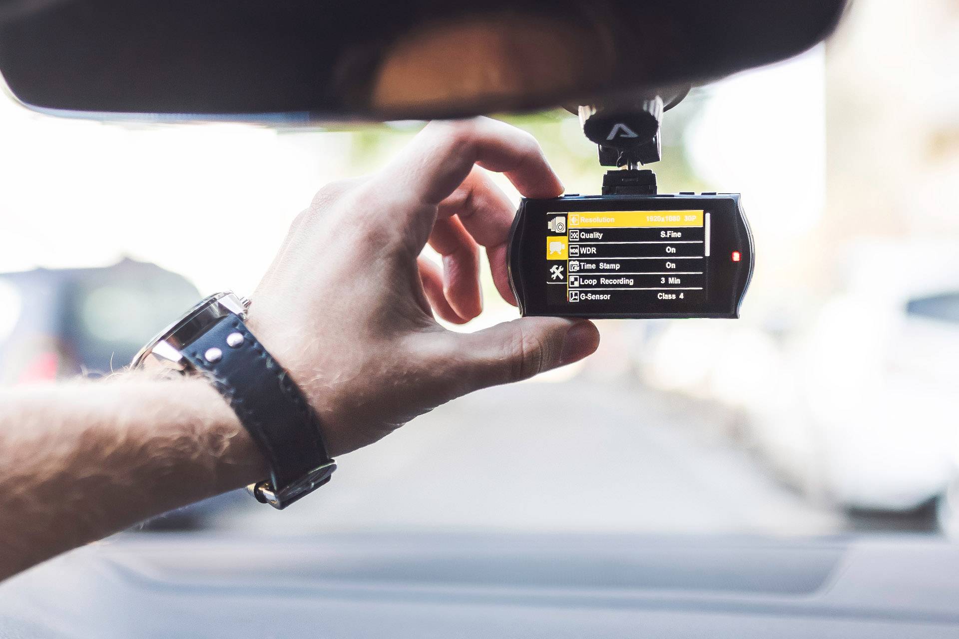 Lamax C9 Dashcam with GPS Horizontal viewing angle (max.)=150 °-5