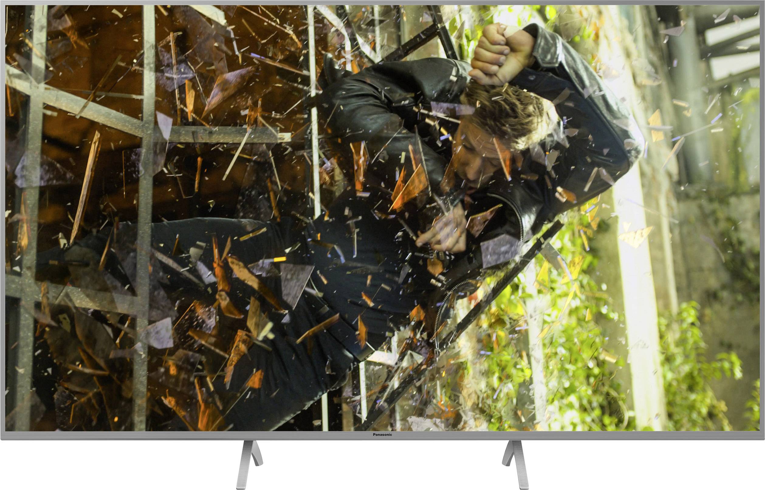 Panasonic TX-65GXW904 LED TV 164 cm 65 inch EEC A++ (A+++ – D) Twin DVB-T2/C/S2, UHD, Smart TV, Wi-Fi, PVR ready, CI+ Silver