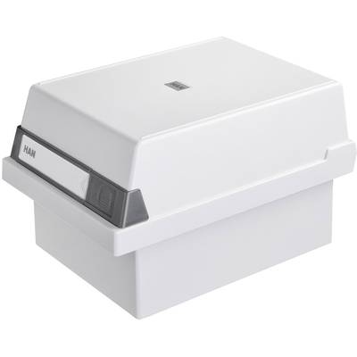 HAN 967-11 Card index box Light grey No. of cards (max.): 800 cards A7 landscape