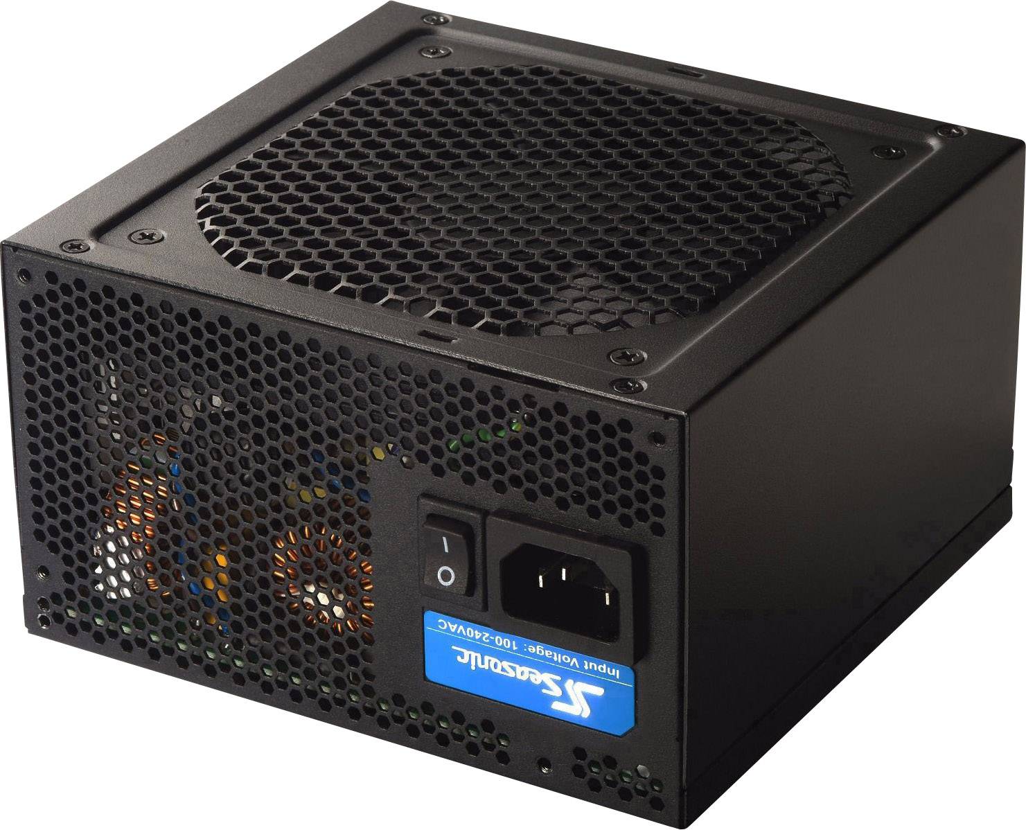 C-tick 520 W Overload Seasonic S12II-520Bronze CE 50/60 Hz FCC 100-240 V BSMI Negro