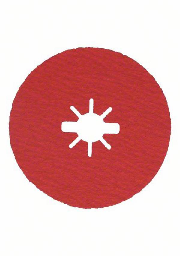 Bosch Accessories 2608619187 Abrasive fibre disc Diameter 125 mm Grit size=100 1 pc(s)