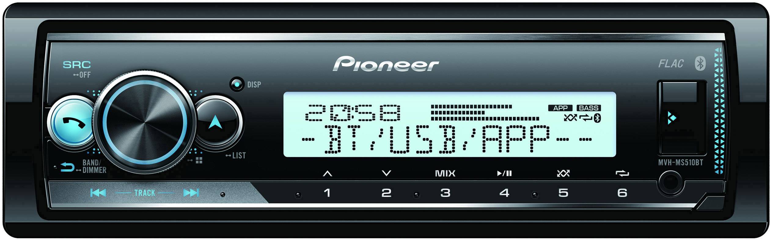 Pioneer deh-s110ub 1din Radio CD USB AUX IN Set pour Renault Laguna II 2005-2007 
