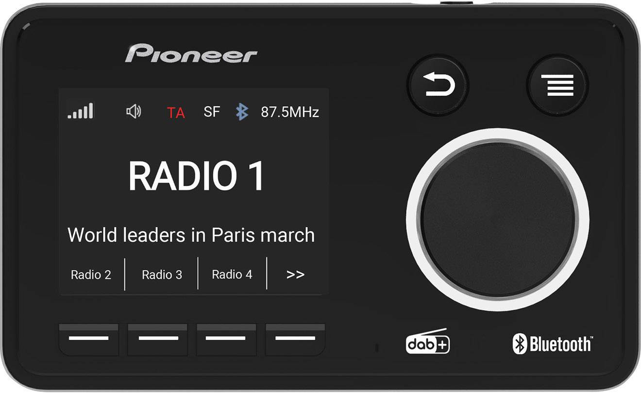 Pioneer SDA-11DAB DAB+ receiver Bluetooth audio streaming, Handsfree