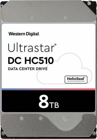 Western Digital Ultrastar He⁶ 8 TB 3.5 (8.9 cm) internal HDD SAS 12 Gbps 0F27356 Bulk
