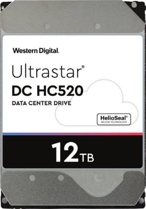 Western Digital 0F30143 3.5 (8.9 cm) internal hard drive 12 TB Ultrastar He⁶ Bulk SATA III