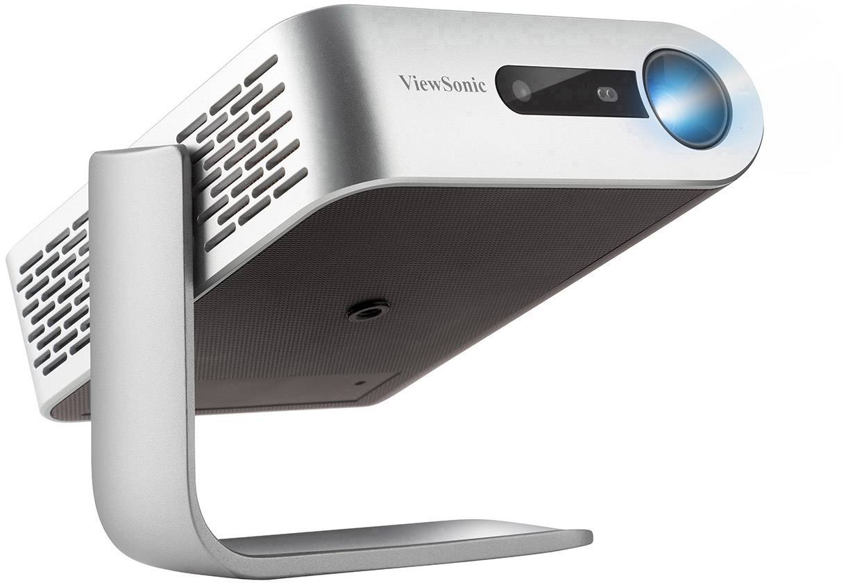 Viewsonic Projector M1+ LED ANSI lumen: 125 lm 854 x 480 WVGA 120000 : 1 Silver