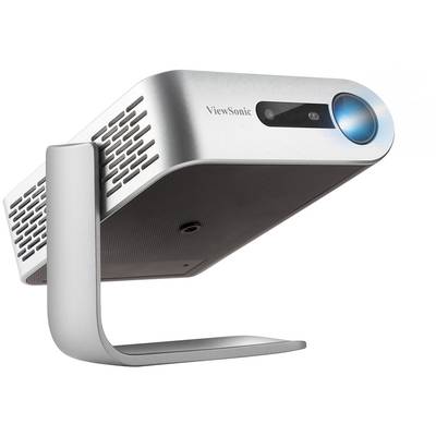 Viewsonic Projector M1+  LED ANSI lumen: 125 lm 854 x 480 WVGA 120000 : 1 Silver