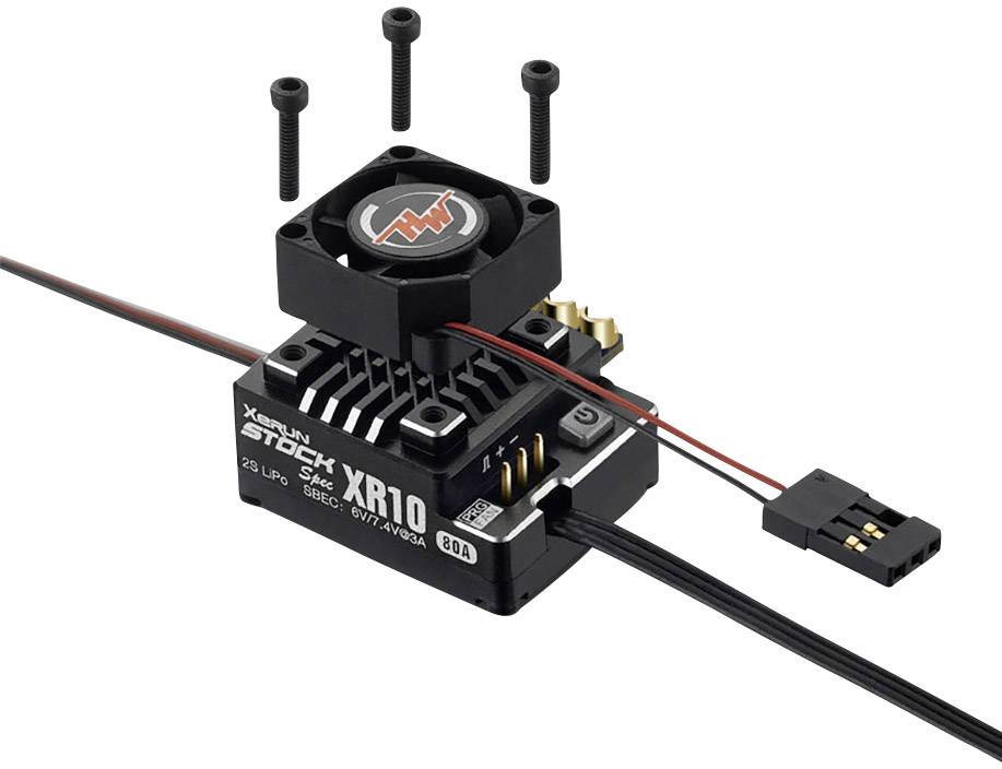 Hobbywing Xerun XR10 Stock Spec 80 A Model car brushless 