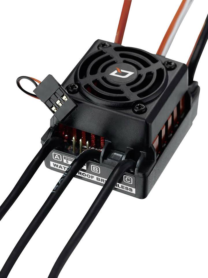 Hobbywing QuicRun WP10BL60 Model car brushless speed control Load (Amp max.): 360 A-3
