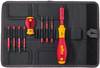 Wiha VDE Screwdriver set 10-piece Slot, Pozidriv, Plus/Minus