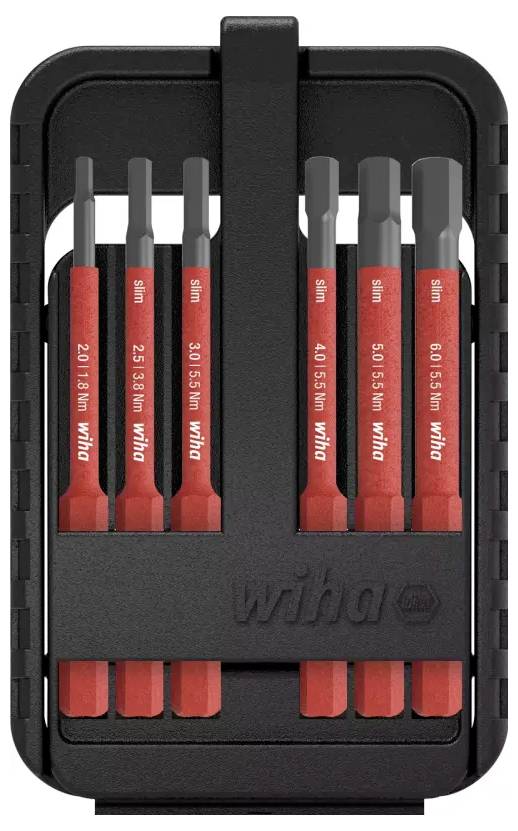 Wiha VDE Interchangeable bits set 6-piece Allen