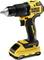 A yellow and black cordless drill driver with 18V power, suitable for heavy-duty drilling and screwdriving tasks in construction or DIY projects.