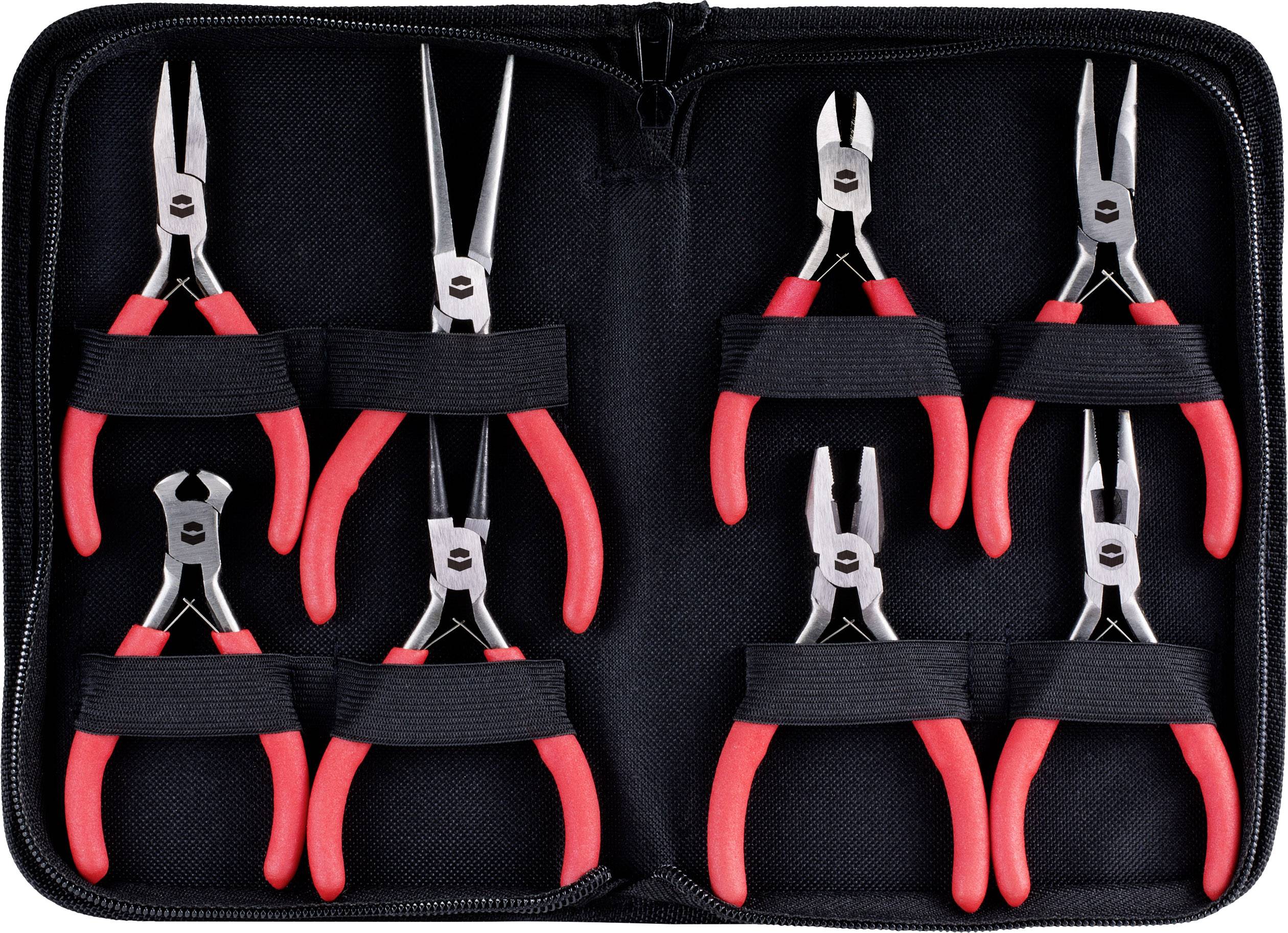 Toolcraft Electronics And Precision Mechanics Pliers Set Pcs