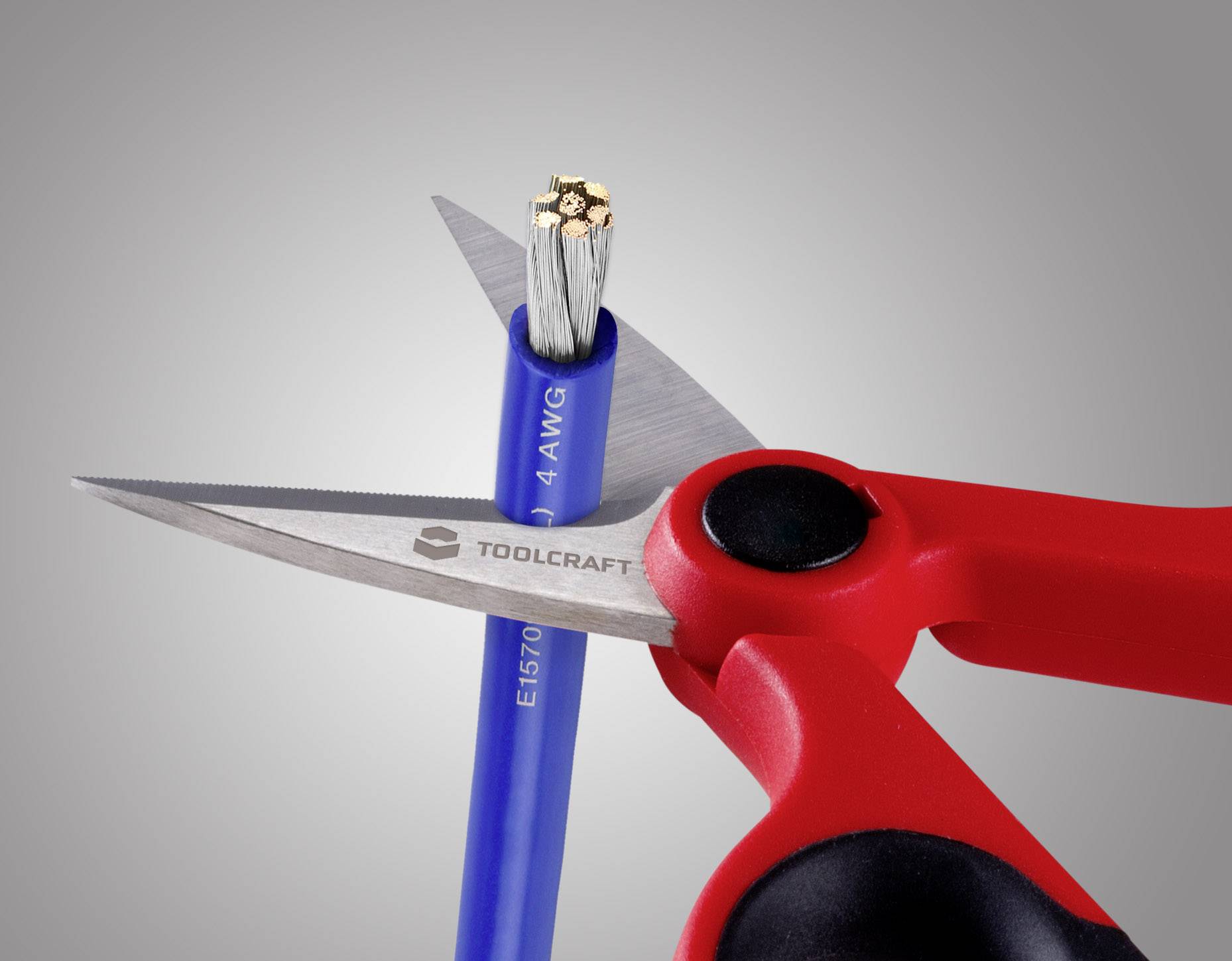 TOOLCRAFT TO-6326259 Cable cutter 14 mm²-3