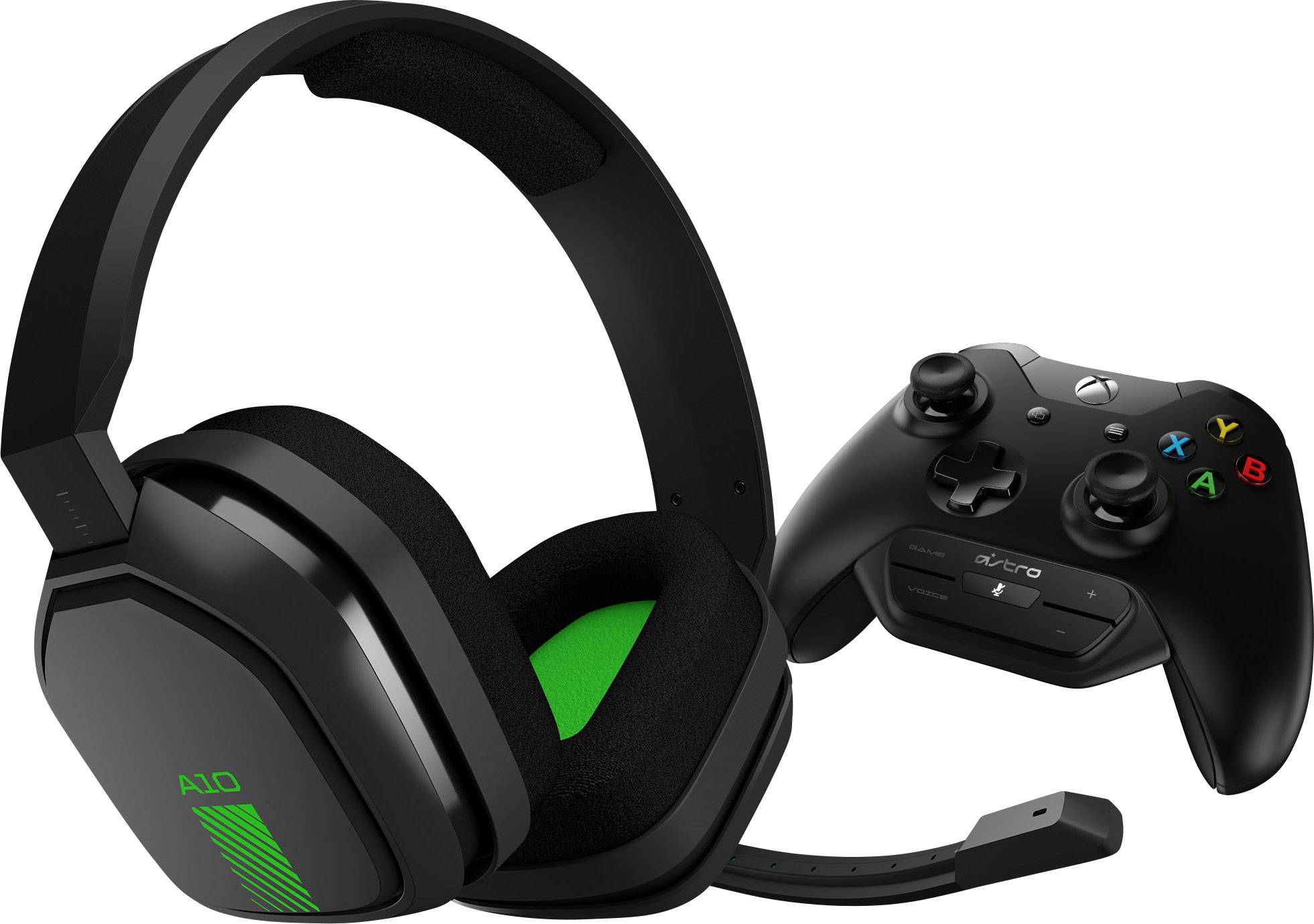 Astro A10 + MIXAMP M60 XBO Gaming headset 3.5 mm jack Corded Over-the-ear Black, Green