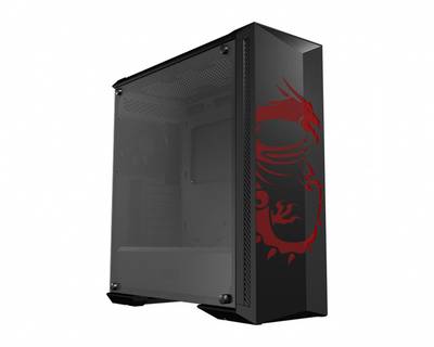 unlock katastrofale lyserød MSI Gaming MPG GUNGNIR 100D Midi tower PC casing, Game console casing  Black, Red Built-in fan, Window | Conrad.com