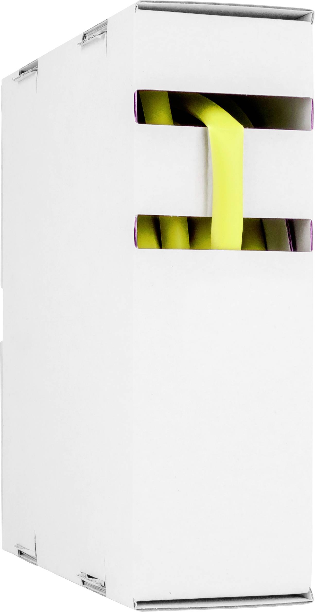 Hongshang 10533 Heatshrink w/o adhesive Yellow 12.70 mm 6.40 mm Shrinkage:2:1 6 m-0