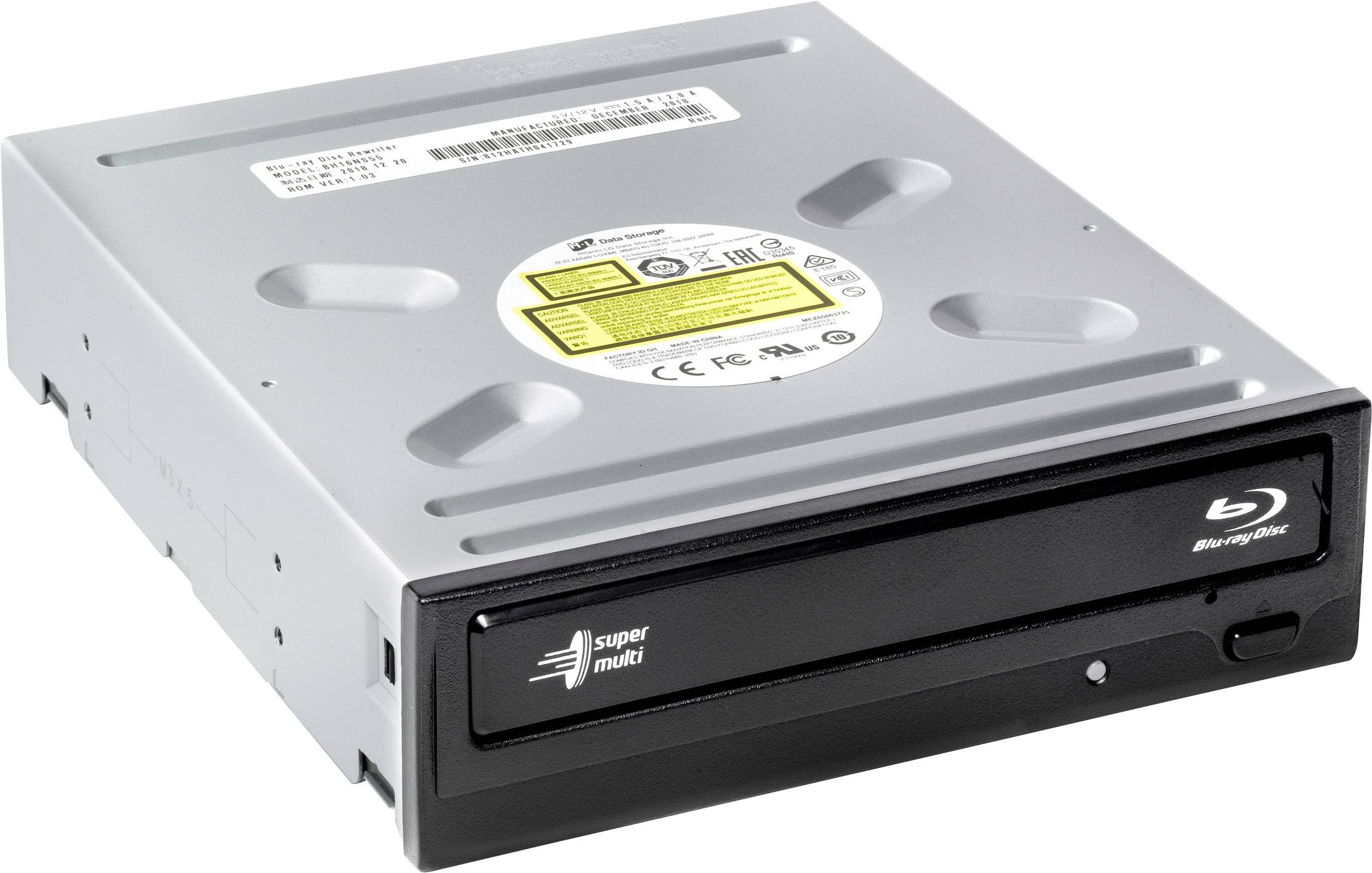 HL Data Storage BH16NS55.AHLU10B Internal Bluray writer Bulk SATA