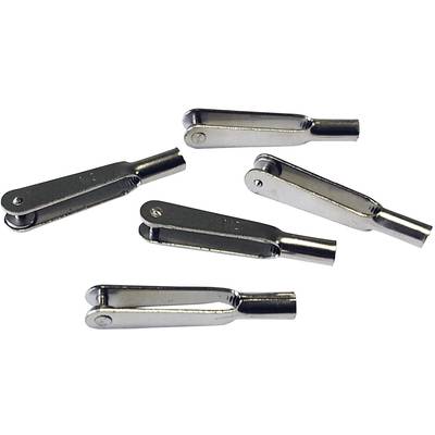 Four silver metal joints lying at different angles. They are equal in size and have a curved, flat shape.