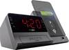 Caliber HCG012QI-BT Radio alarm clock FM AUX, Bluetooth Battery charger Black
