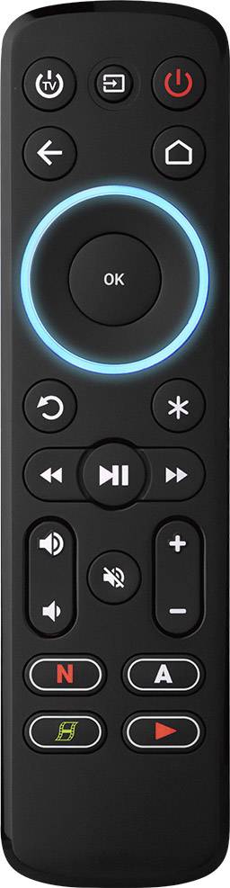 Image of One For All Streamer Universal Remote control Black