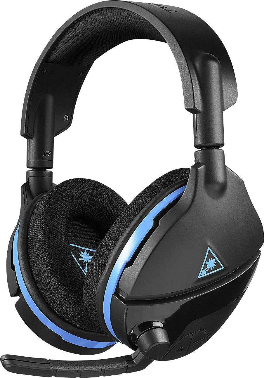 turtle beach headset blue and black