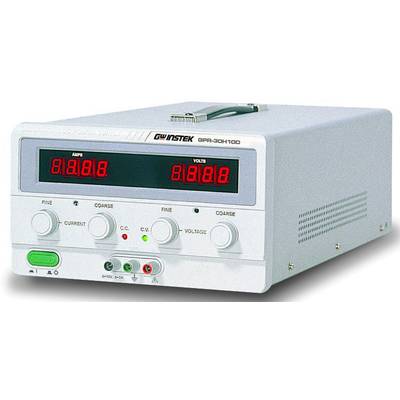 GW Instek GPR-11H30D Bench PSU (adjustable voltage)  0 - 110 V DC 0 - 3 A 330 W   No. of outputs 1 x