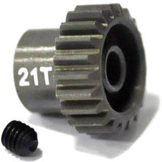 Image of ArrowMax Motor pinion Module Type: 48 DP Bore diameter: 3.175 mm No. of teeth: 21