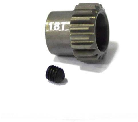 Image of ArrowMax Motor pinion Module Type: 48 DP Bore diameter: 3.175 mm No. of teeth: 18