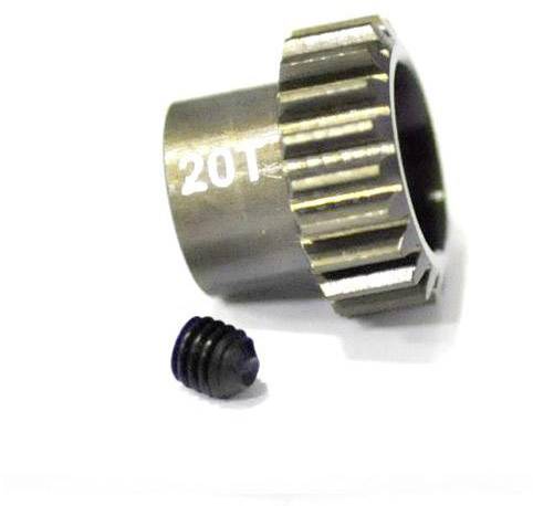 Image of ArrowMax Motor pinion Module Type: 48 DP Bore diameter: 3.175 mm No. of teeth: 20