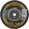 Rhodius XT10 MINI 205067 Cutting disc (straight) 100 mm 1 pc(s) Stainless steel, Steel