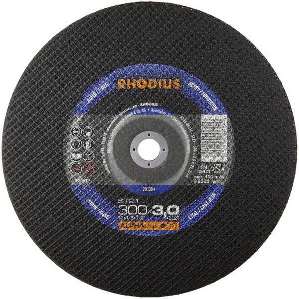 Rhodius  ST21  201330  Cutting disc (straight)    350 mm  25.4 mm  1 pc(s)  Steel