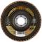 'Surface Grinding Wheel Rhodius; max. 80 m/s; 12200 RPM; 125 x 22.23; Art. 208746' and symbols for compatible materials.